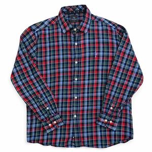 TailorByrd Plaid Button-Down Shirt - 100% Cotton